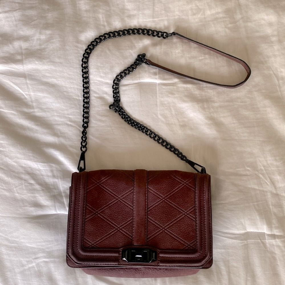 Rebecca Minkoff Suede Love Handbag